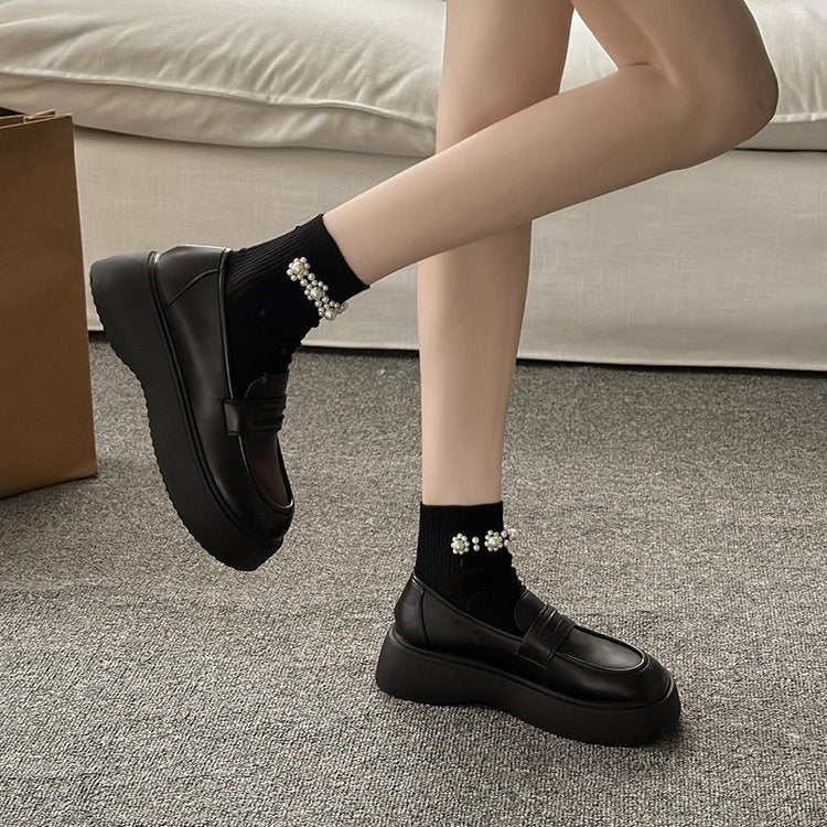 Damen modische Mokassins mit komfortabler Sohle und elegantem Design EB