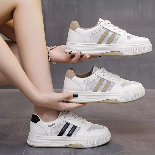 Damen Freizeitsneaker mit dämpfender Sohle und atmungsaktivem Obermaterial EB
