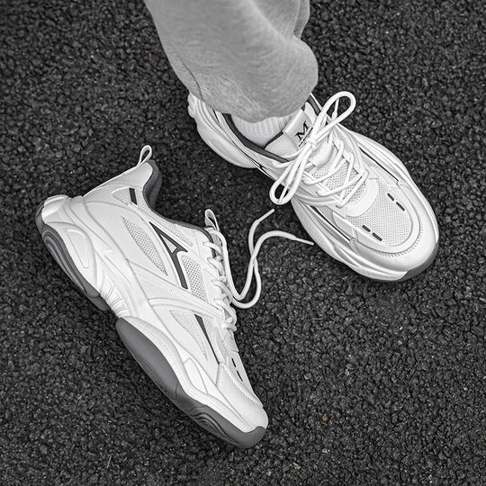 Damen Sportliche Sneakers mit atmungsaktiver Mesh-Oberfläche EB