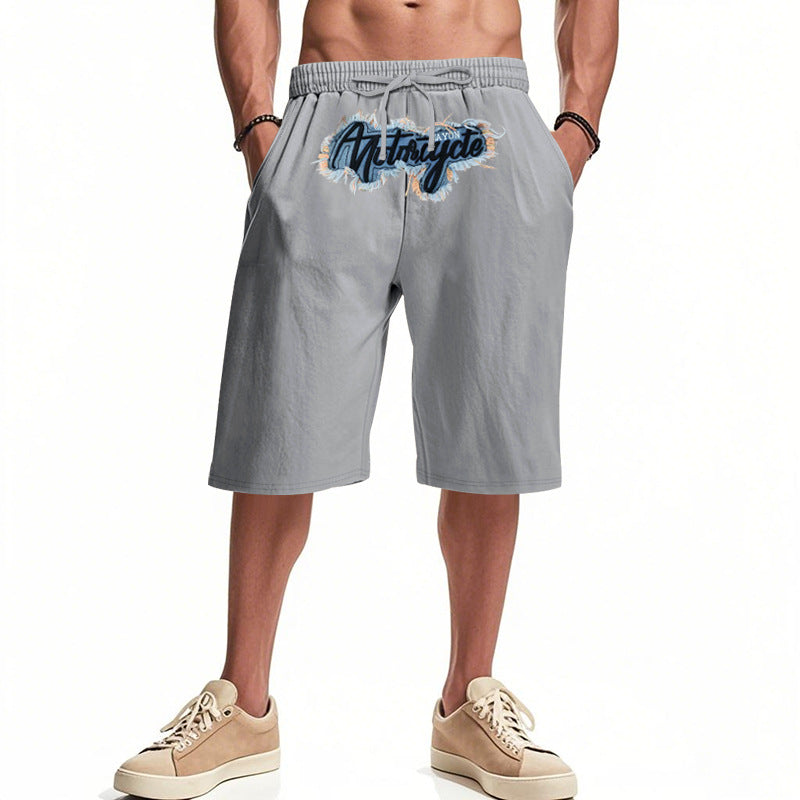 Herren lässige Komfort-Shorts mit verstellbarem Kordelzug und praktischen Seitentaschen EB