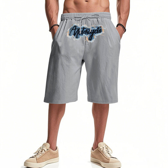 Herren lässige Komfort-Shorts mit verstellbarem Kordelzug und praktischen Seitentaschen EB