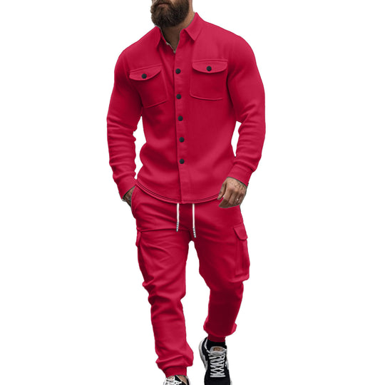 Herren Urbaner Freizeitanzug mit funktionalen Taschen EB
