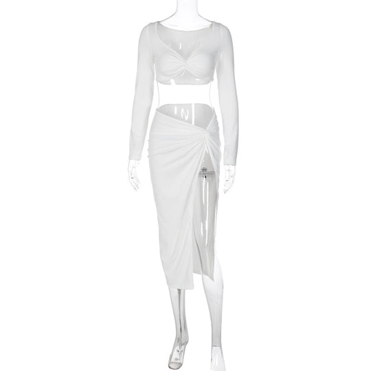 Damen Elegantes Maxikleid mit schulterfreier Gestaltung und drapierter Taillierung EB