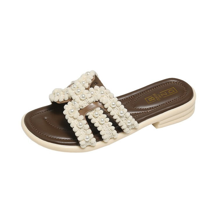 Damen modische und geschmackvolle Badeslipper EB