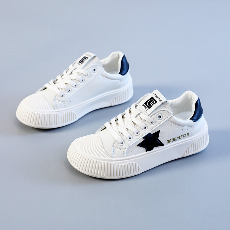 Damen modische Sneaker mit sportlichen Akzenten und bequemer Dämpfung EB