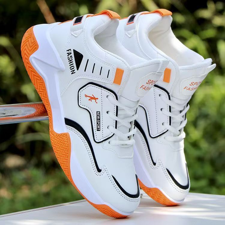 Damen Sportliche und modische Sneakers mit verstärkter Sohle EB