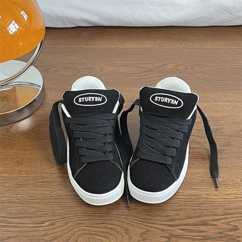 Damen Sportliche Sneaker aus weichem Wildleder mit rutschfester Sohle EB