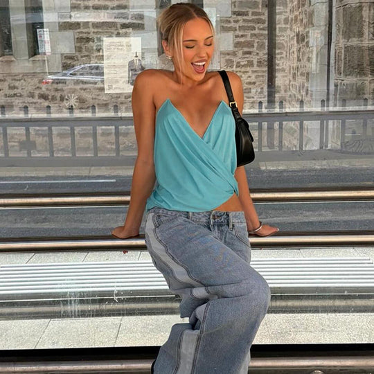 Damen Wickeltop EB