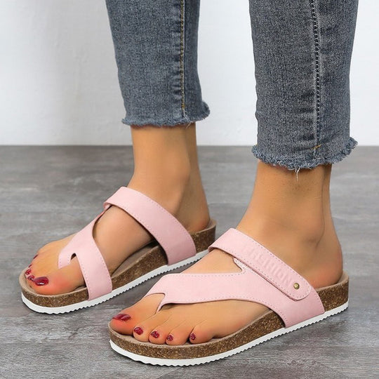 Damen Flip-Flops mit ergonomischem Fußbett EB