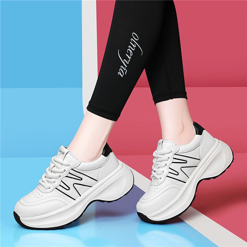 Damen Modische Sneakers mit dämpfender Sohle und ergonomischem Design EB