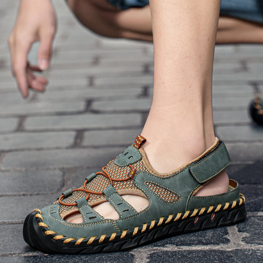 Damen Freizeit-Sandalen mit atmungsaktivem Obermaterial und rutschfester Sohle EB