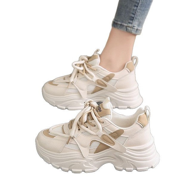 Damen Chunky Sneakers mit atmungsaktiven Mesh-Einsätzen und komfortabler Dämpfung EB