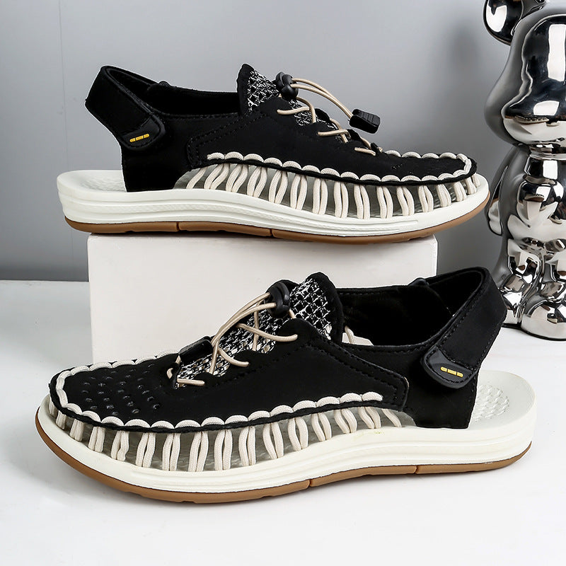 Damen Sportliche Freizeitsandalen mit elastischem Schnellschnürsystem EB