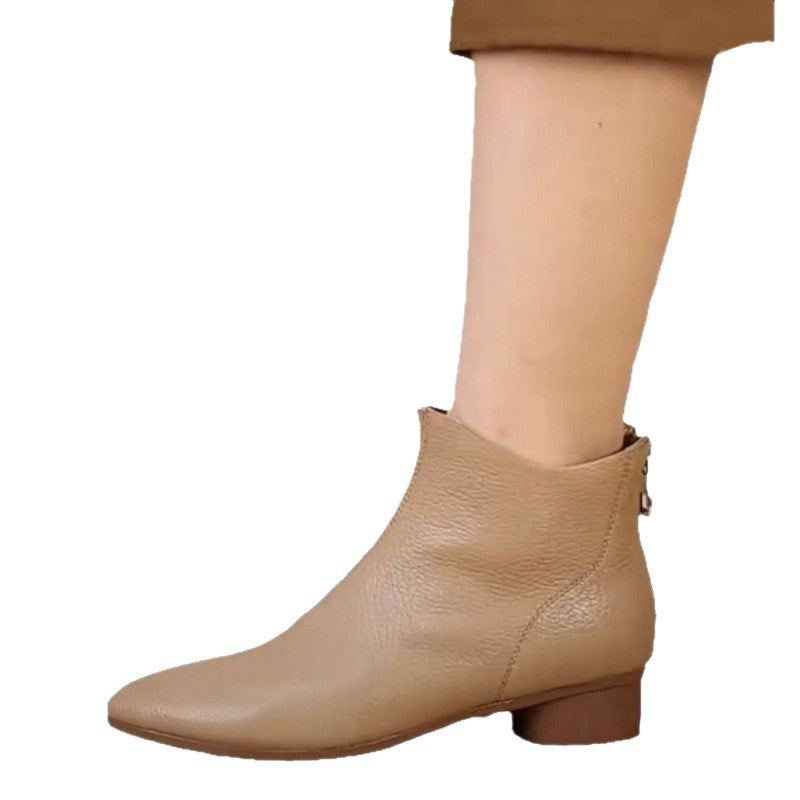 Damen Klassische Spitzer-Toe Ballerinas mit flexiblem Design EB
