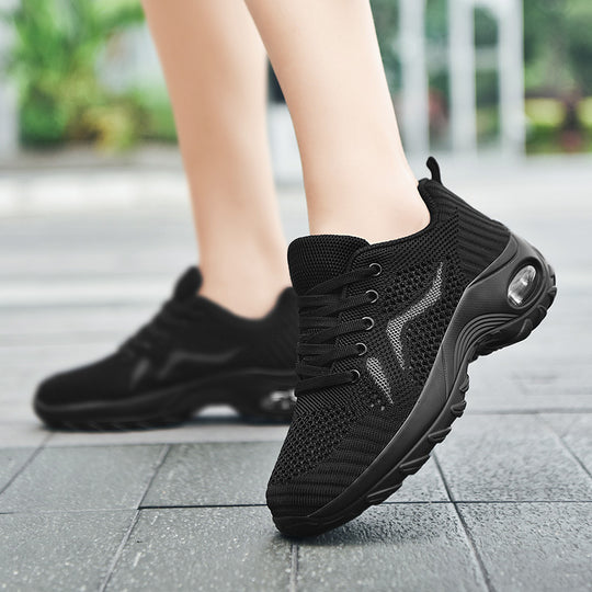 Damen Sportliche Leichtgewicht Sneakers mit dämpfenden Eigenschaften EB