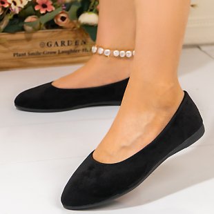 Damen Ballerinas mit elegantem Schnitt und weichem Innenfutter EB