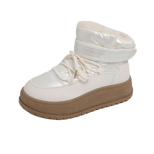 Damen gefütterte High-Top Stiefel EB