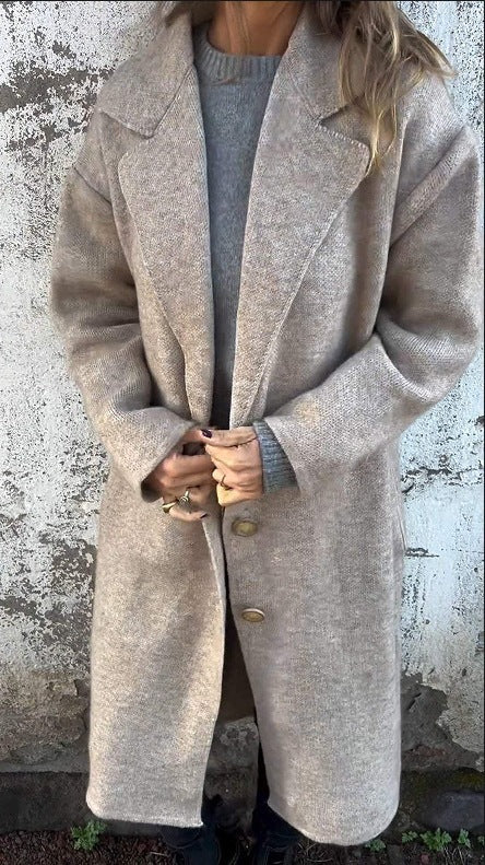 Femme Cozy Oversized Wollmischung Mantel EB