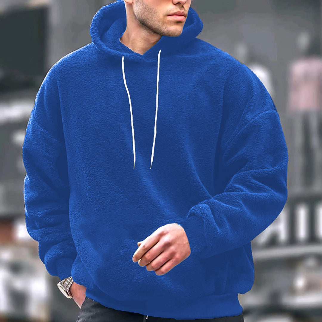 Herren Fleece-Kapuzenpullover mit weichem Innenfutter EB