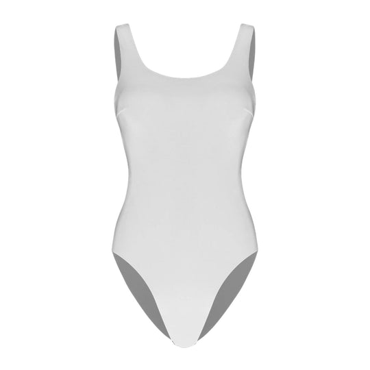 Damen Einteiliger Badeanzug mit hohem Beinausschnitt und sportlichem Schnitt EB