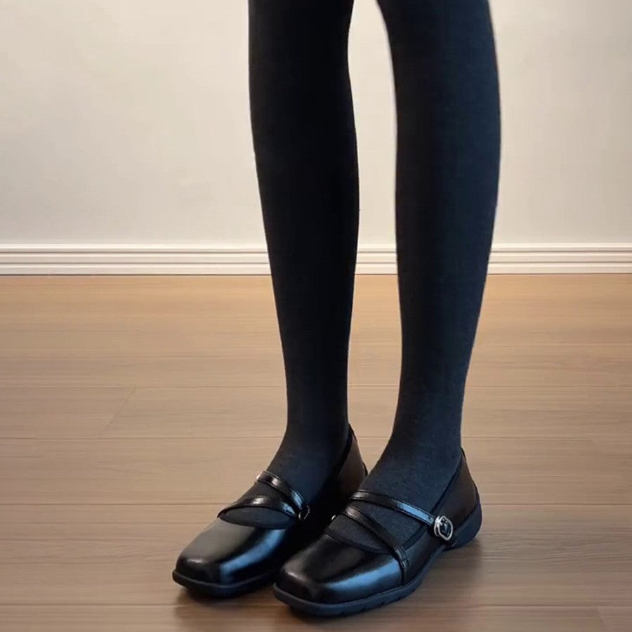 Damen Ballerinas mit verstellbarem Riemchen und gepolsterter Innensohle EB