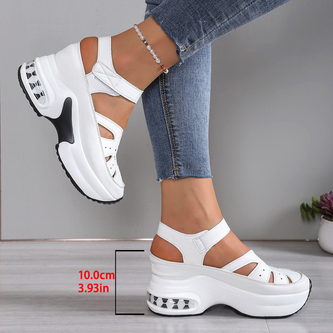 Damen Plateau Sandalen EB