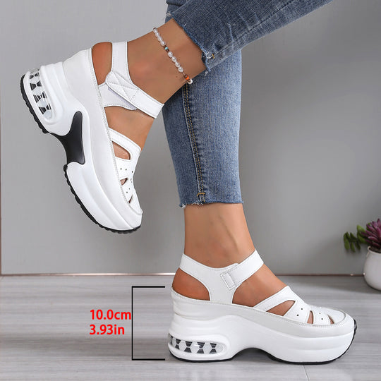 Damen Plateau Sandalen EB