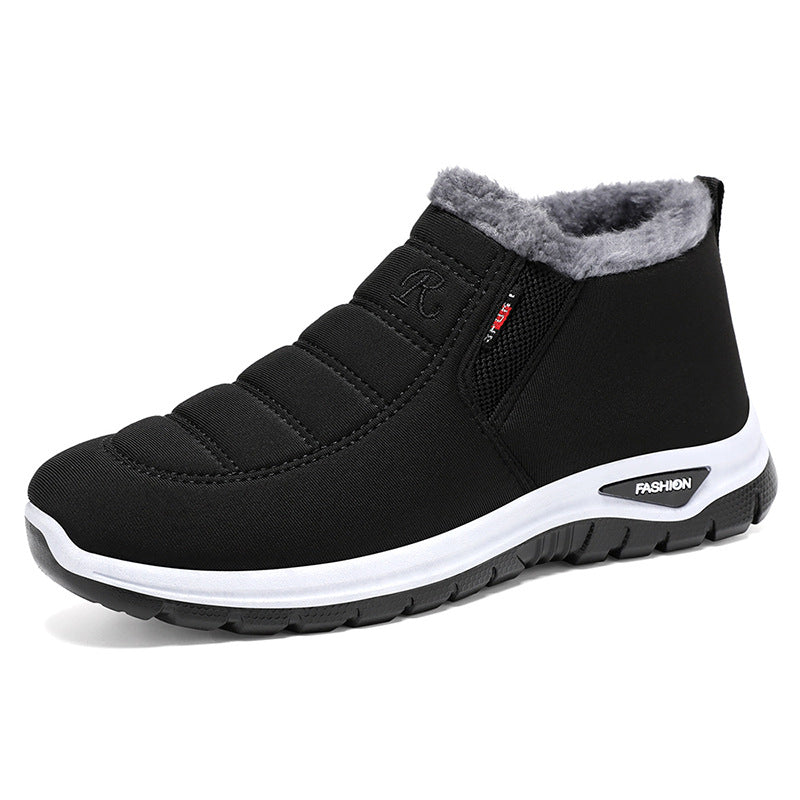 Damen Thermo-Stiefel mit Warmfutter und flexiblem Gummizug EB