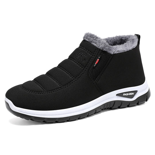 Damen Thermo-Stiefel mit Warmfutter und flexiblem Gummizug EB