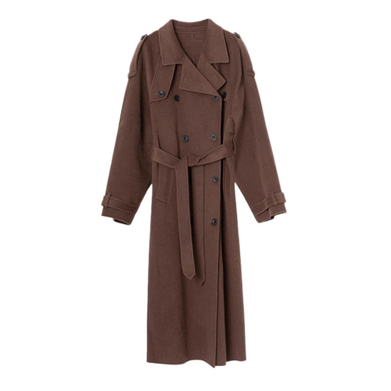 Damen oversized Wollmantel EB