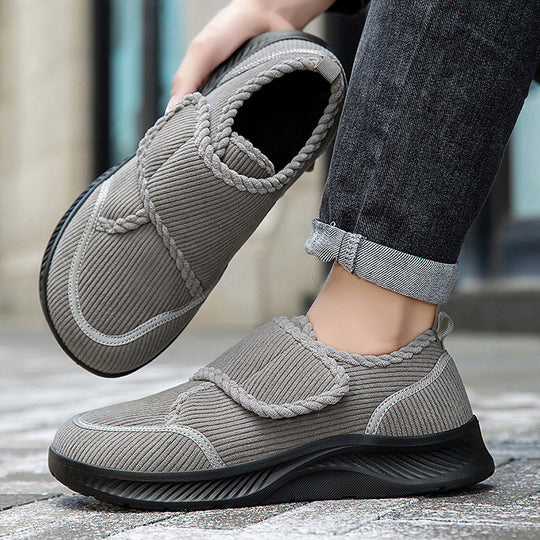 Damen Bequeme Slip-On Freizeitschuhe mit elastischem Obermaterial EB