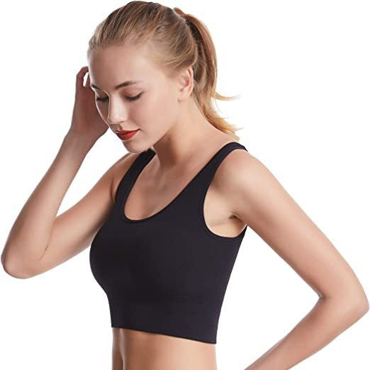 Damen Sportliches Cropped Top EB