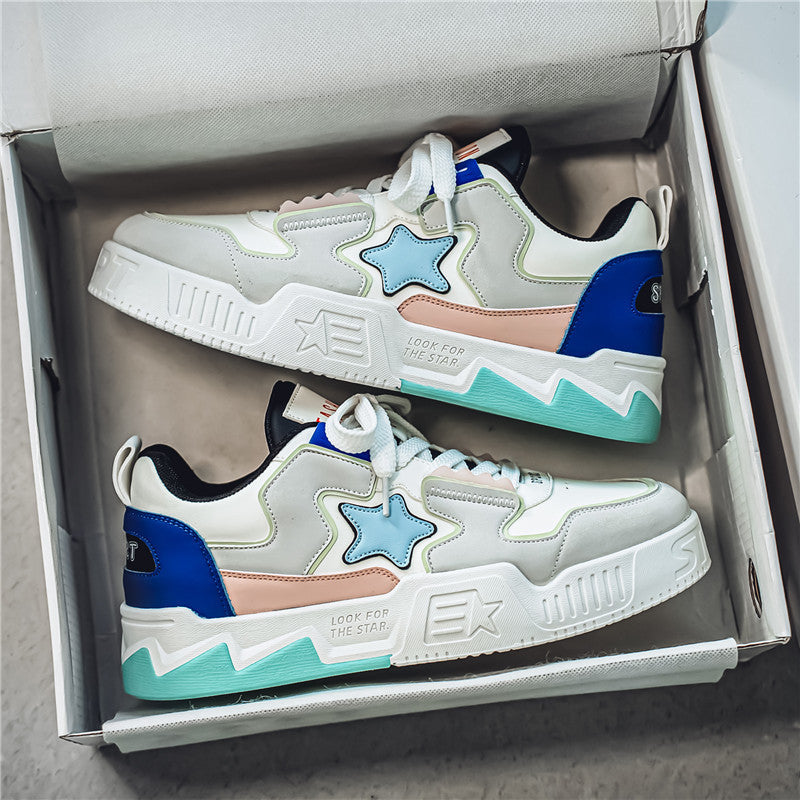 Damen modische Sneakers mit innovativem Design und dämpfender Laufsohle EB