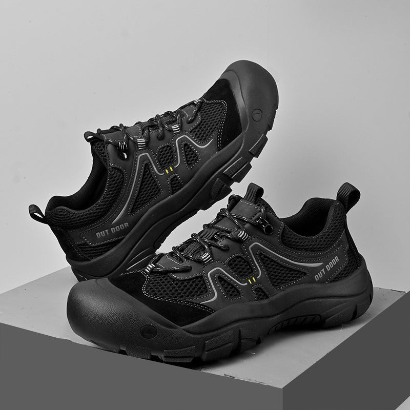 Herren Multifunktionale Outdoor-Sneaker mit rutschfester Gummisohle EB