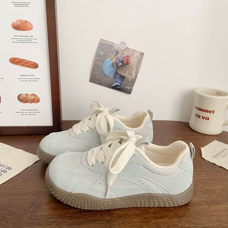 Damen Klassische Sneaker mit rutschfester Gummisohle und atmungsaktivem Obermaterial EB