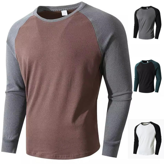 Herren Sportliches Langarmshirt mit Raglanärmeln EB