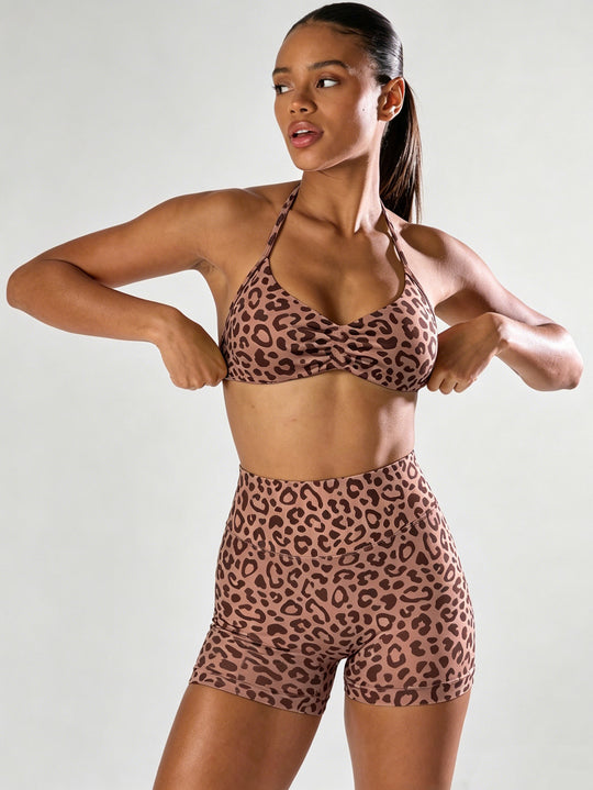 Damen Sportliches Bikini-Set mit hochelastischem Material und verstellbaren Trägern EB