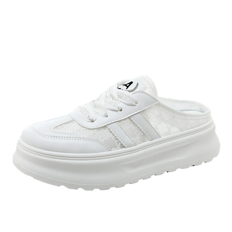 Damen bequeme Freizeitschuhe mit großzügigem Fersenbereich und modischem Design EB