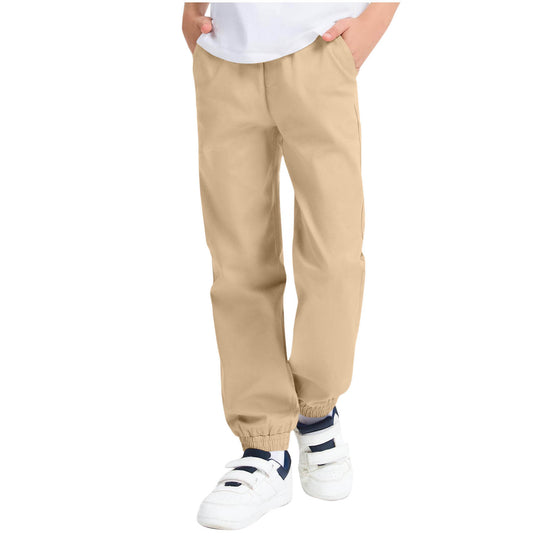 Jungen Freizeit-Hose mit elastischem Bund und Seitentaschen EB