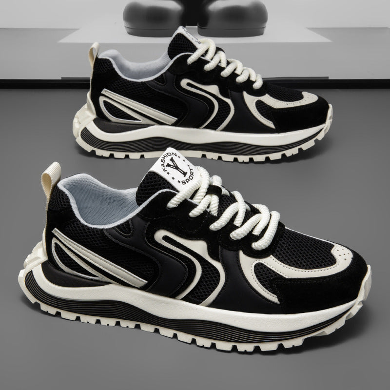 Damen Sportliche Sneakers mit atmungsaktiver Mesh-Oberfläche und dämpfender Sohle EB