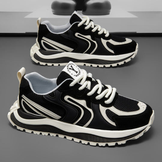 Damen Sportliche Sneakers mit atmungsaktiver Mesh-Oberfläche und dämpfender Sohle EB