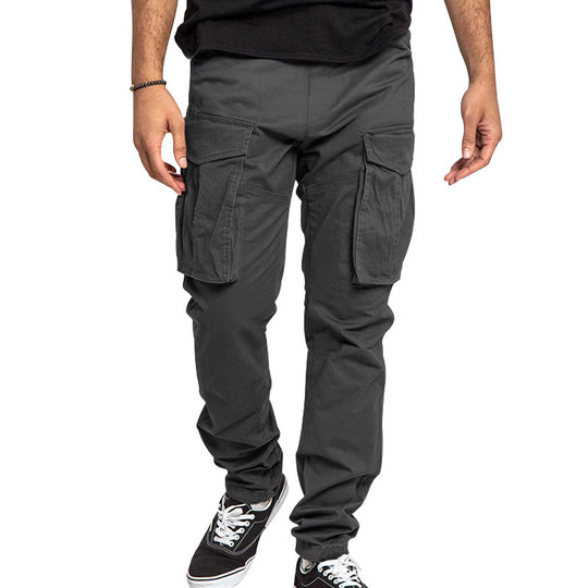Herren Cargo-Hose mit elastischem Bund und zahlreichen Taschen EB
