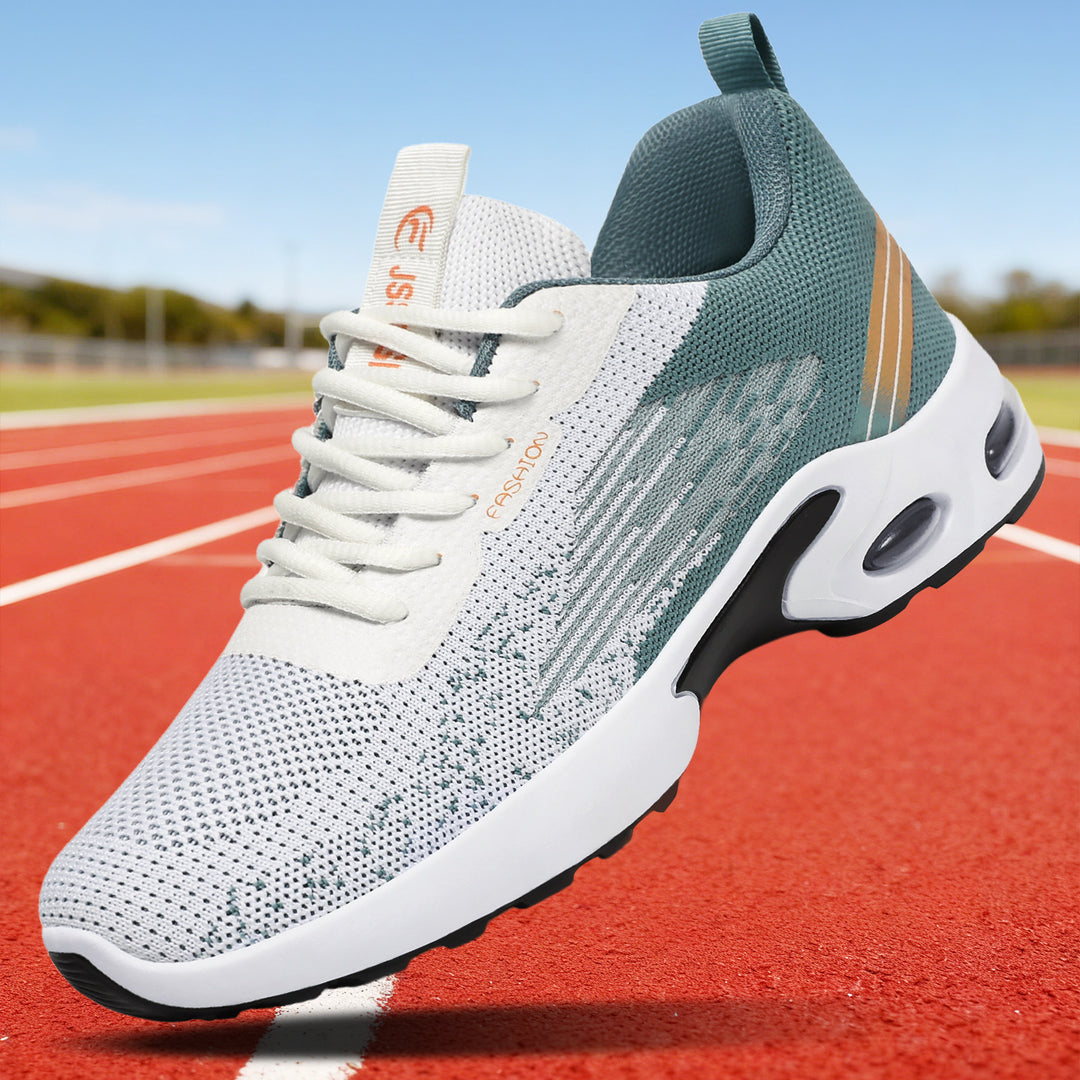 Damen Sportliche Mesh-Sneakers mit dämpfender Sohle EB