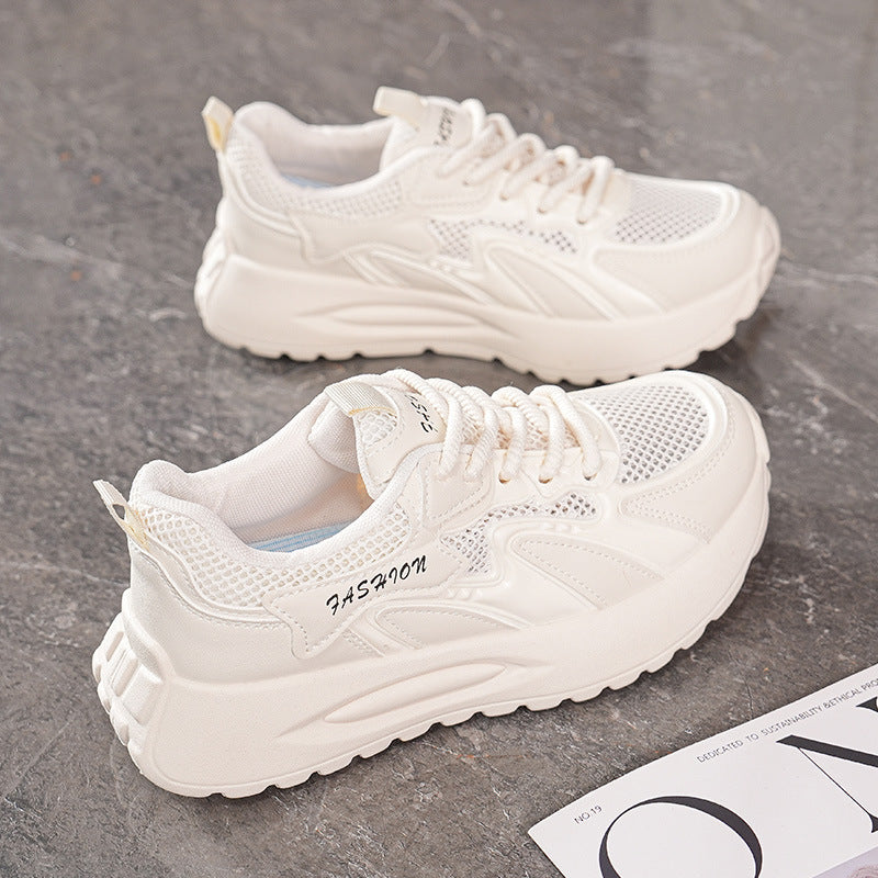 Damen Sportliche Sneakers mit atmungsaktiver Mesh-Oberfläche und komfortabler Dämpfung EB