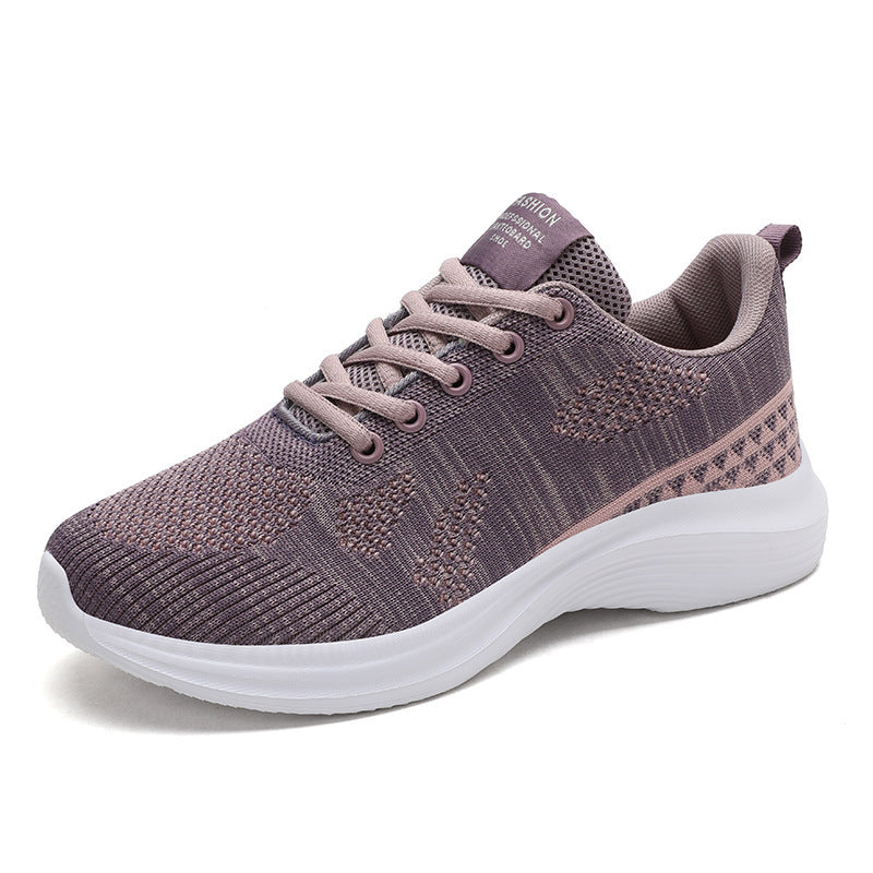 Damen Modische und atmungsaktive Laufschuhe mit flexiblem Obermaterial EB