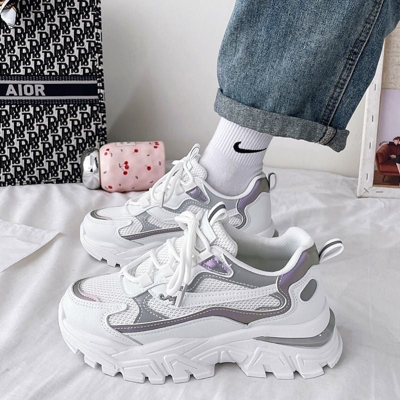 Damen Sportliche Dankbare Sneakers EB