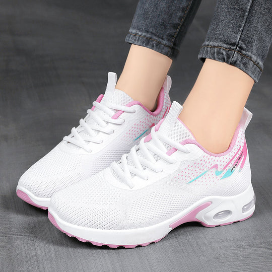 Damen Atmungsaktive Lauf- und Freizeitschuhe mit dämpfender Sohle EB