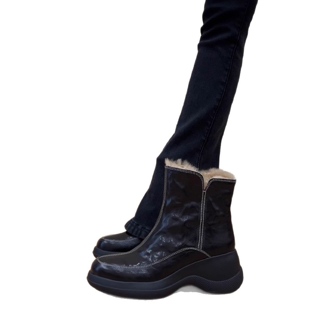 Damen Winterstiefel mit bequemem Innenfutter und rutschfester Sohle EB