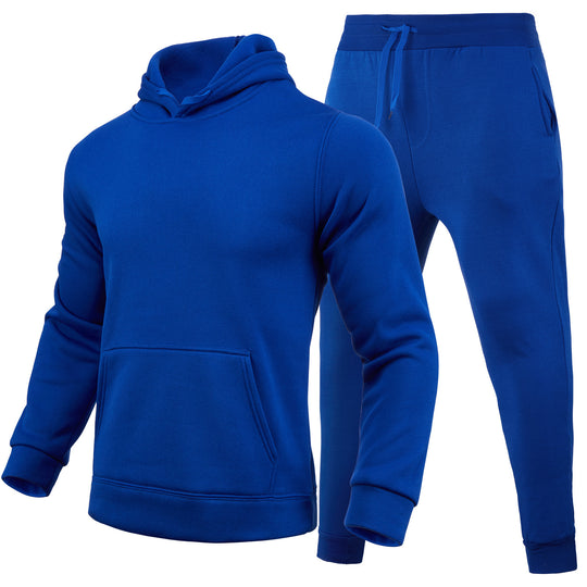 Damen Sportliches Hoodie- und Jogginghose-Set aus hochwertigem Baumwollmix EB