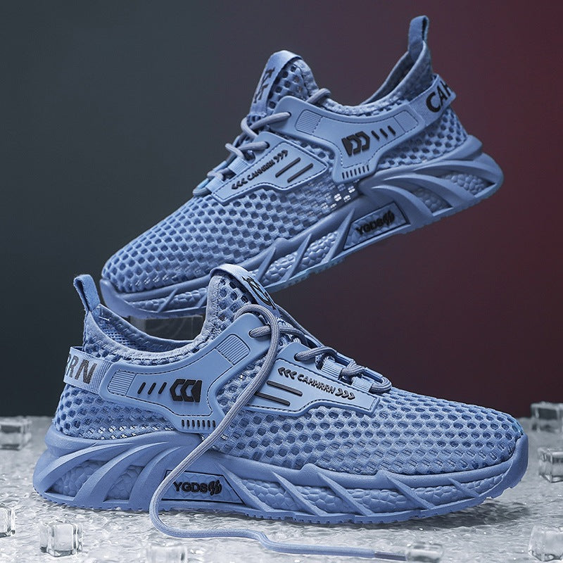 Damen atmungsaktive Sport Sneakers mit innovativer Sohlenstruktur EB